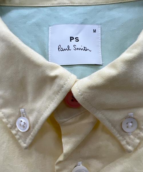 PAUL SMITH（ポールスミス）PAUL SMITH (ポールスミス) 半袖シャツ イエロー サイズ:Mの古着・服飾アイテム