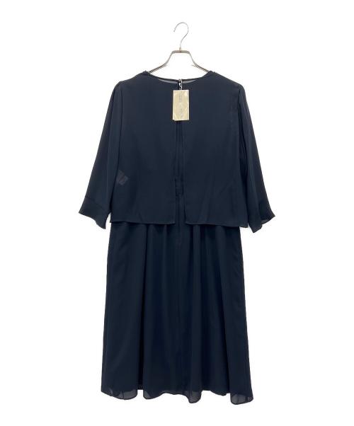 Belle Current（ベルカレント）Belle Current (ベルカレント) ジャケット＆ワンピースセット ネイビー サイズ:17ARの古着・服飾アイテム