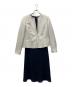 Belle Current（ベルカレント）の古着「ジャケット＆ワンピースセット」｜ネイビー