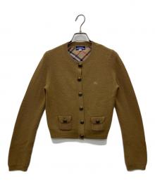 BURBERRY BLUE LABEL（バーバリー ブルー レーベル）の古着「厚手カーディガン」｜ベージュ
