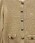 中古・古着 BURBERRY BLUE LABEL (バーバリー ブルー レーベル) 厚手カーディガン ベージュ サイズ:38：5000円