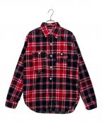Engineered Garmentsエンジニアド ガーメンツ）の古着「長袖シャツ」｜レッド×ブラック