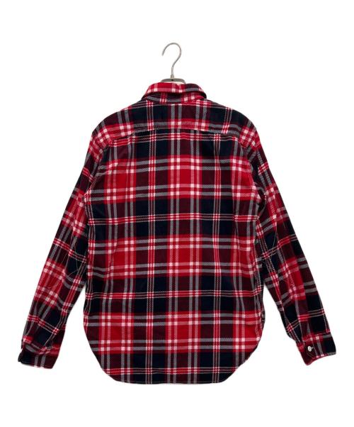 Engineered Garments（エンジニアド ガーメンツ）Engineered Garments (エンジニアド ガーメンツ) 長袖シャツ レッド×ブラック サイズ:Sの古着・服飾アイテム