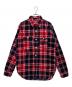 Engineered Garments（エンジニアド ガーメンツ）の古着「長袖シャツ」｜レッド×ブラック