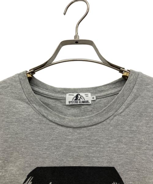 Hysteric Glamour（ヒステリックグラマー）Hysteric Glamour (ヒステリックグラマー) 半袖カットソー グレー サイズ:Mの古着・服飾アイテム