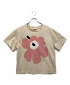 marimekkoマリメッコ）の古着「Tシャツ」｜ベージュ
