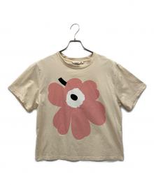 marimekko（マリメッコ）の古着「Tシャツ」｜ベージュ