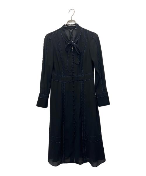ted baker（テッドベーカー）ted baker (テッドベーカー) 長袖ワンピース ブラック サイズ:２の古着・服飾アイテム
