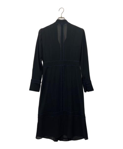 ted baker（テッドベーカー）ted baker (テッドベーカー) 長袖ワンピース ブラック サイズ:２の古着・服飾アイテム