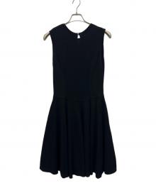 daisy lin for foxey（デイジーリン フォー フォクシー）の古着「ノースリーブ・キャミソールワンピース」｜ブラック