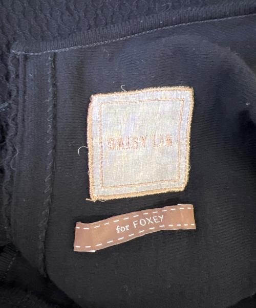 daisy lin for foxey（デイジーリン フォー フォクシー）daisy lin for foxey (デイジーリン フォー フォクシー) ノースリーブ・キャミソールワンピース ブラック サイズ:40の古着・服飾アイテム