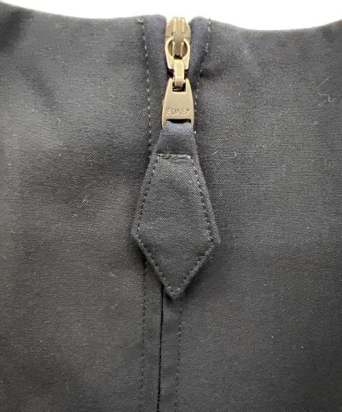 FOXEY（フォクシー）FOXEY (フォクシー) ノースリーブワンピース ネイビー サイズ:40の古着・服飾アイテム