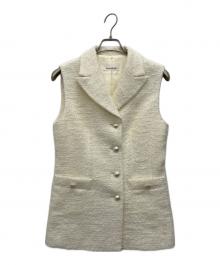 M-premierBLACK（エムプルミエブラック）の古着「ベスト」｜ホワイト