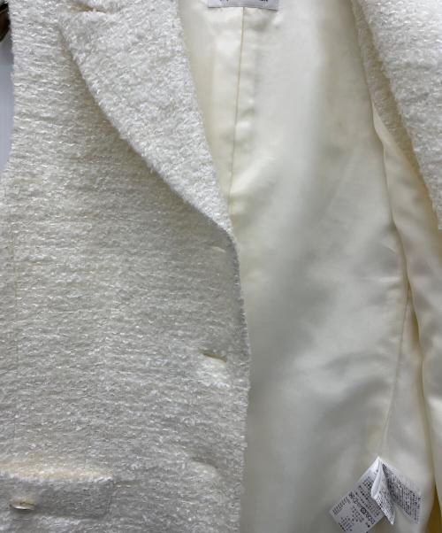 M-premierBLACK（エムプルミエブラック）M-premierBLACK (エムプルミエブラック) ベスト ホワイト サイズ:Mの古着・服飾アイテム