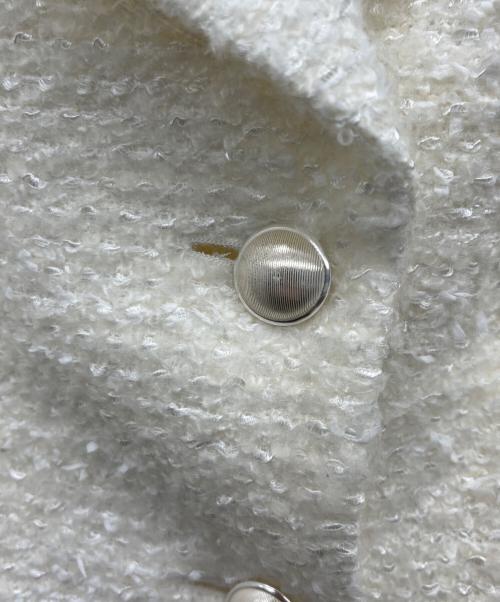 M-premierBLACK（エムプルミエブラック）M-premierBLACK (エムプルミエブラック) ベスト ホワイト サイズ:Mの古着・服飾アイテム