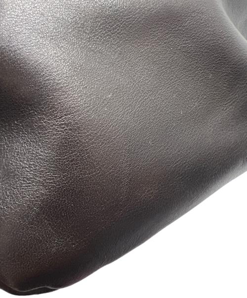 CELINE（セリーヌ）CELINE (セリーヌ) レザーハンドバッグ ブラウンの古着・服飾アイテム