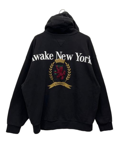 AWAKE（アウェイク）AWAKE (アウェイク) TOMMY (トミー) プルオーバーパーカー ブラック サイズ:Lの古着・服飾アイテム