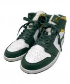 NIKEナイキ）の古着「Air Jordan 1 Mid "Seattle Supersonics"」｜グリーン
