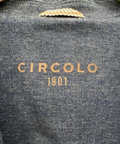 CIRCOLO 1901（チルコロ1901）CIRCOLO 1901 (チルコロ1901) テーラードジャケット ネイビー サイズ:44の古着・服飾アイテム