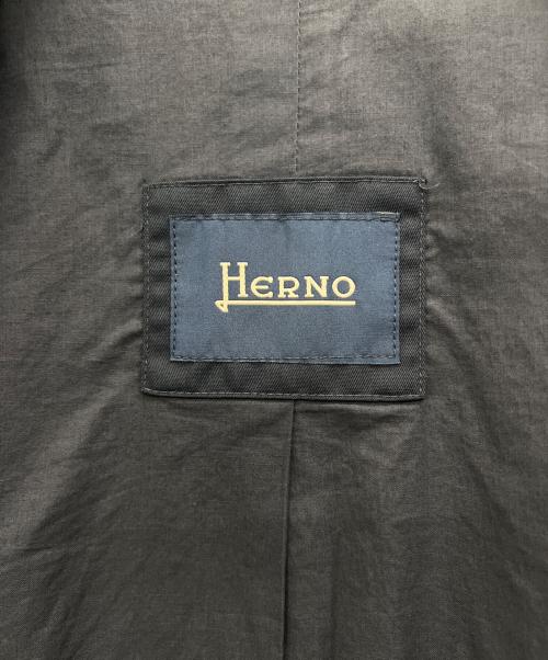 HERNO（ヘルノ）HERNO (ヘルノ) ステンカラーコート ネイビー サイズ:不明の古着・服飾アイテム