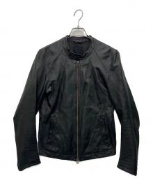 DOMENICO+SAVIO（ドメニコアンドサビオ）の古着「レザージャケット」｜ブラック