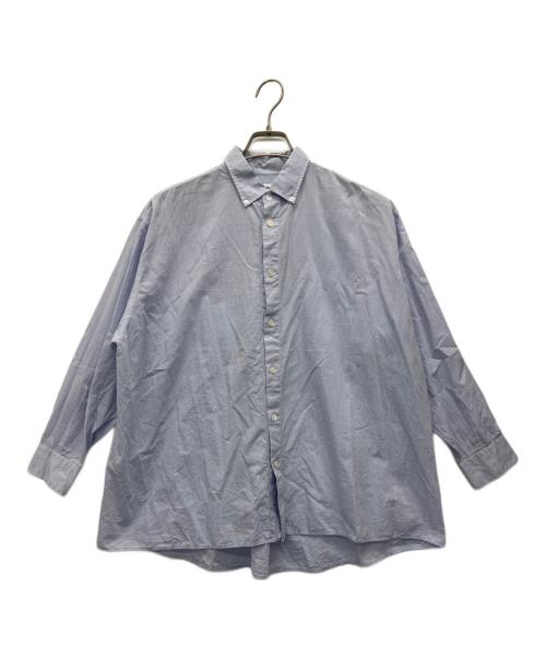 Gymphlex（ジムフレックス）Gymphlex (ジムフレックス) 長袖シャツ ブルー サイズ:12の古着・服飾アイテム