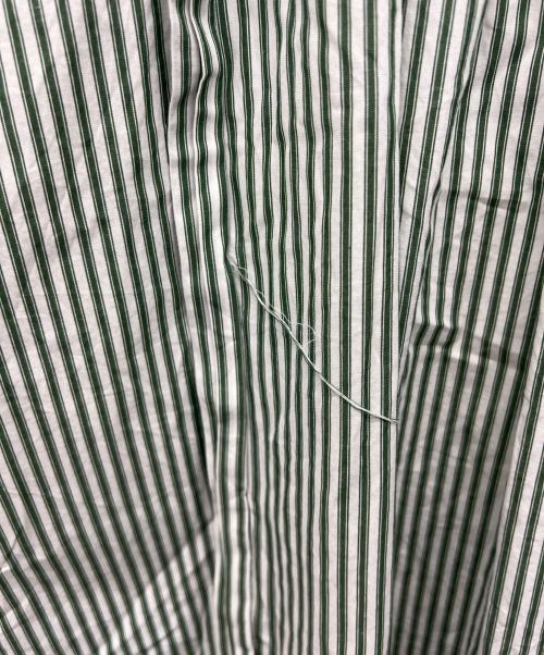 Gymphlex（ジムフレックス）Gymphlex (ジムフレックス) 半袖バンドカラーシャツ ホワイト サイズ:Mの古着・服飾アイテム
