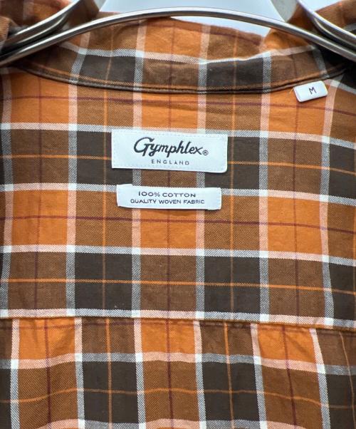 Gymphlex（ジムフレックス）Gymphlex (ジムフレックス) シャツジャケット オレンジ サイズ:Mの古着・服飾アイテム
