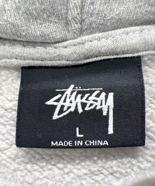 stussy（ステューシー）stussy (ステューシー) プルオーバーパーカー グレー サイズ:Lの古着・服飾アイテム