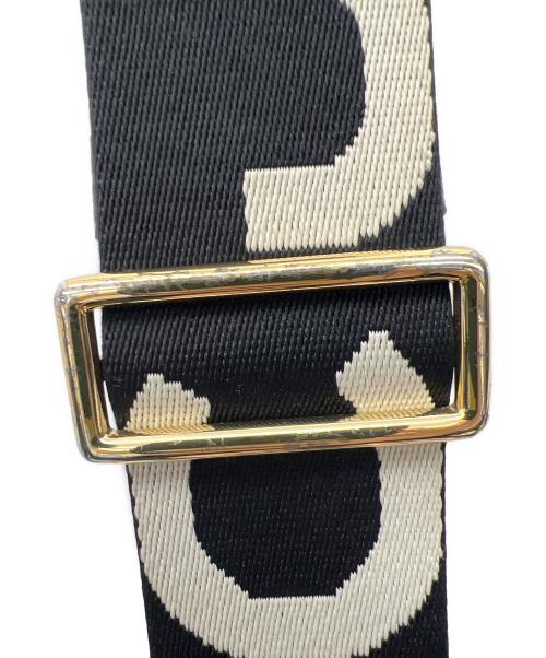 MARC JACOBS（マークジェイコブス）MARC JACOBS (マークジェイコブス) 2WAYショルダーバッグ ホワイト×ブラックの古着・服飾アイテム
