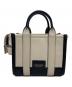 MARC JACOBS (マークジェイコブス) 2WAYショルダーバッグ ホワイト×ブラック：20000円
