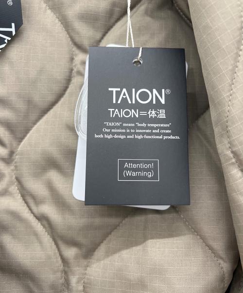 TAION（タイオン）TAION (タイオン) ダウンジャケット ブラック サイズ:Lの古着・服飾アイテム