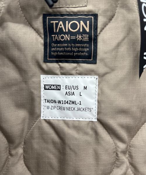 TAION（タイオン）TAION (タイオン) ダウンジャケット ブラック サイズ:Lの古着・服飾アイテム
