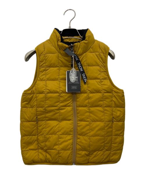 TAION（タイオン）TAION (タイオン) リバーシブルダウンベスト ブラウン サイズ:150の古着・服飾アイテム