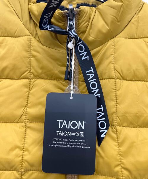 TAION（タイオン）TAION (タイオン) リバーシブルダウンベスト ブラウン サイズ:150の古着・服飾アイテム