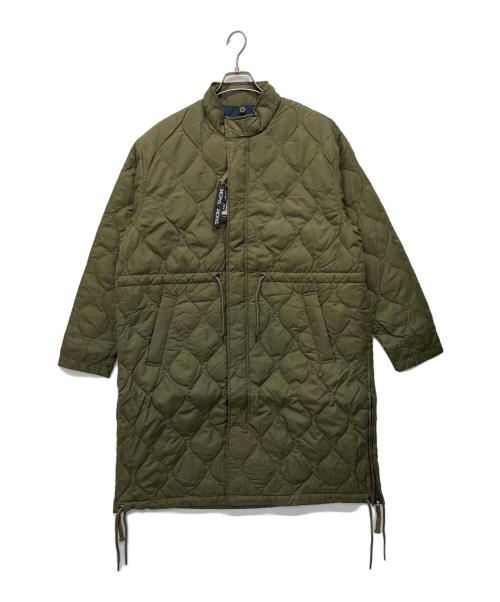 TAION（タイオン）TAION (タイオン) ダウンコート オリーブ サイズ:Lの古着・服飾アイテム