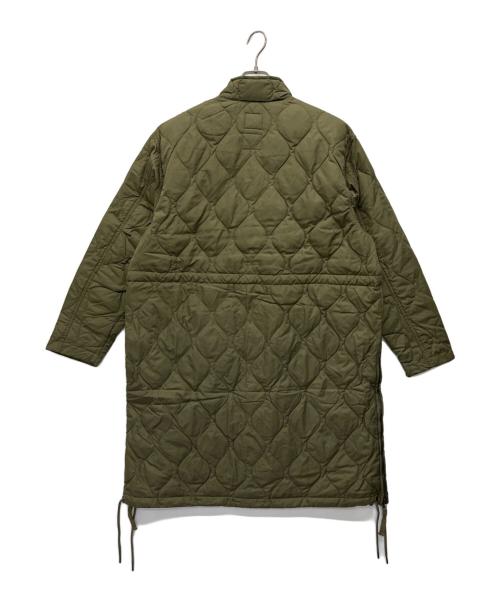 TAION（タイオン）TAION (タイオン) ダウンコート オリーブ サイズ:Lの古着・服飾アイテム