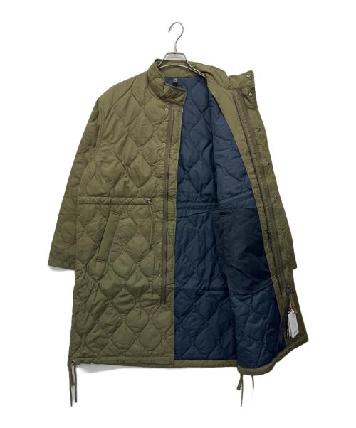TAION（タイオン）TAION (タイオン) ダウンコート オリーブ サイズ:Lの古着・服飾アイテム