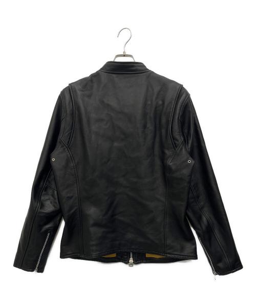 Retro Grade（レトログレード）Retro Grade (レトログレード) シングルライダースジャケット ブラック サイズ:XLの古着・服飾アイテム