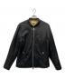 Retro Grade（レトログレード）の古着「シングルライダースジャケット」｜ブラック