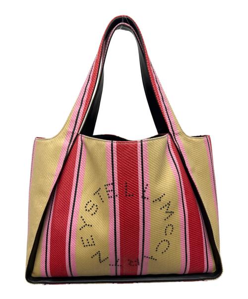 STELLA McCARTNEY（ステラマッカートニー）STELLA McCARTNEY (ステラマッカートニー) トートバッグ ベージュ×ピンクの古着・服飾アイテム