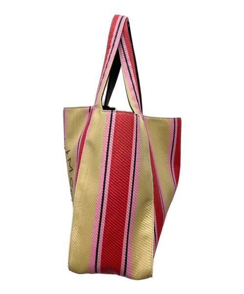 STELLA McCARTNEY（ステラマッカートニー）STELLA McCARTNEY (ステラマッカートニー) トートバッグ ベージュ×ピンクの古着・服飾アイテム
