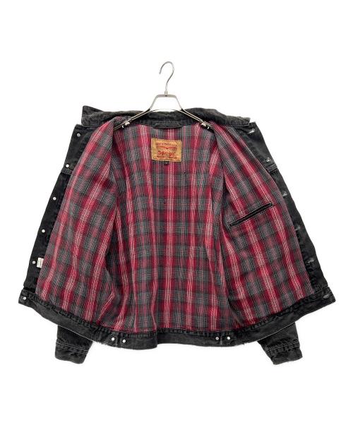 LEVI'S（リーバイス）LEVI'S (リーバイス) デニムジャケット ブラック サイズ:Lの古着・服飾アイテム