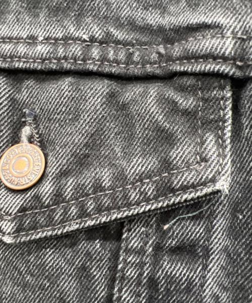 LEVI'S（リーバイス）LEVI'S (リーバイス) デニムジャケット ブラック サイズ:Lの古着・服飾アイテム