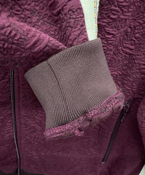 SASQUATCHfabrix.（サスクワッチファブリックス）SASQUATCHfabrix. (サスクワッチファブリックス) Needles (ニードルズ) トラックジャケット ボルドー サイズ:XLの古着・服飾アイテム