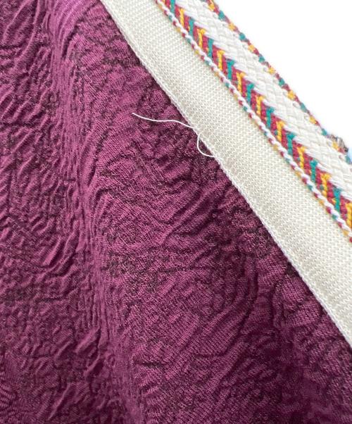 SASQUATCHfabrix.（サスクワッチファブリックス）SASQUATCHfabrix. (サスクワッチファブリックス) Needles (ニードルズ) トラックジャケット ボルドー サイズ:XLの古着・服飾アイテム