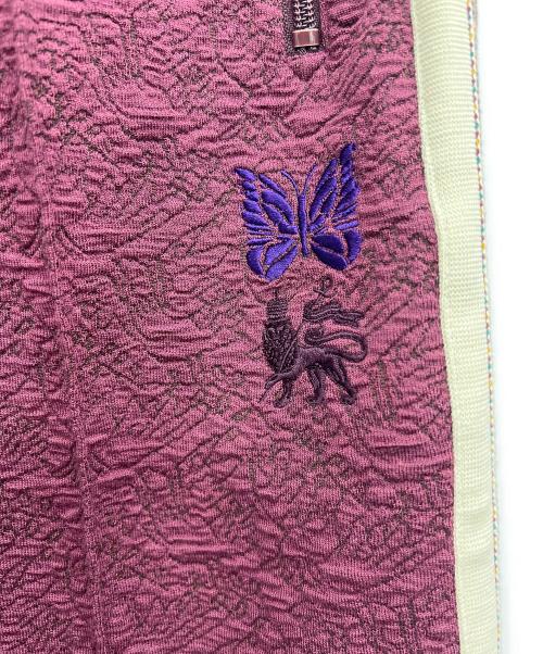 SASQUATCHfabrix.（サスクワッチファブリックス）SASQUATCHfabrix. (サスクワッチファブリックス) Needles (ニードルズ) トラックパンツ ボルドー サイズ:Sの古着・服飾アイテム