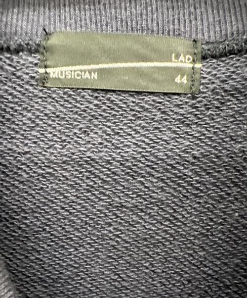 LAD MUSICIAN（ラッドミュージシャン）LAD MUSICIAN (ラッドミュージシャン) スウェットブルゾン ネイビー サイズ:44の古着・服飾アイテム