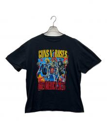 GUNS N ROSES（ガンズ・アンド・ローゼズ）の古着「バンドTシャツ」｜ブラック