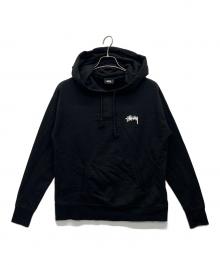 stussy（ステューシー）の古着「プルオーバーパーカー」｜ブラック